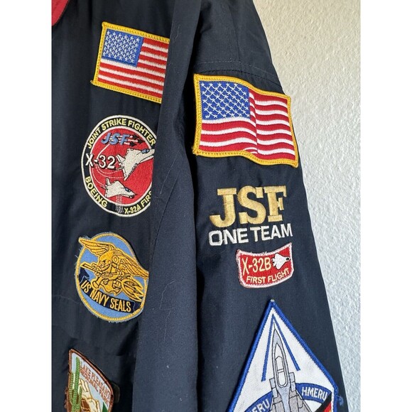 Boeing Joint Strike Fighter X-32A First Flight JSF Jacket  Patches And Pins - Picture 7 of 14